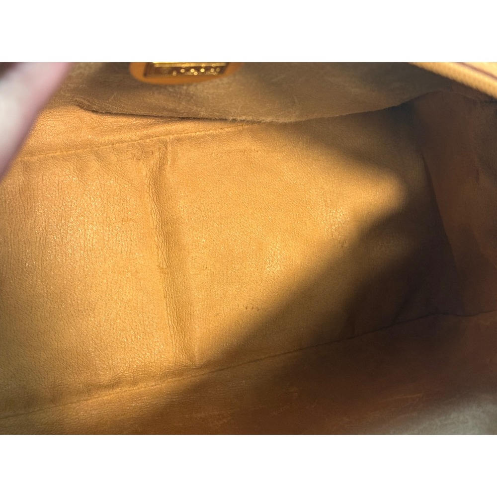 Gucci GG‎ PVC, Leather Trim Top Handle Boston Bag vintage 70's-80's - Picture 10 of 16